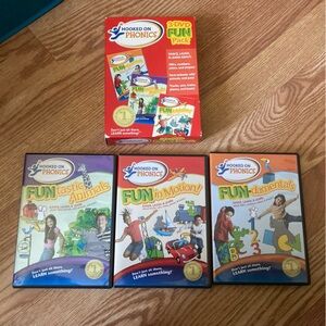 Hooked on Phonics Kids Fundamentals DVD Set - FUN Series